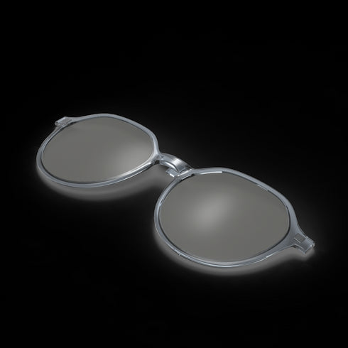 1本で複数のレンズに交換できるクリップオンサングラス クラウンパントシェイプ EP310